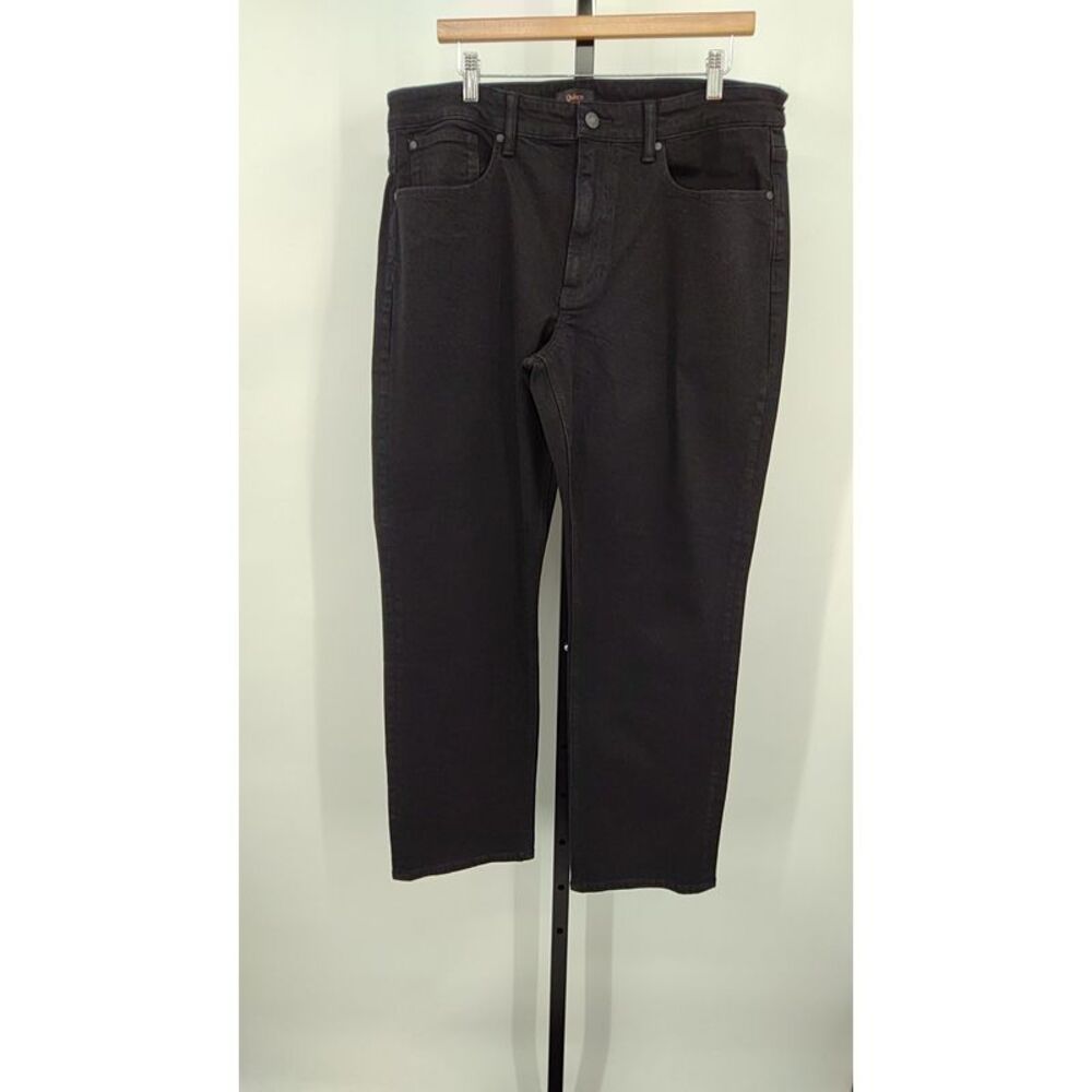 Quince Men Warren Stretch Athletic Tapered Jeans Black 36